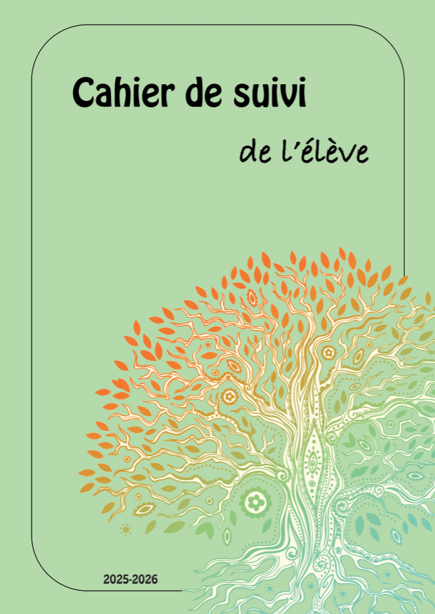 A4 Cahier de suivi de l'élève - Version PLUS
