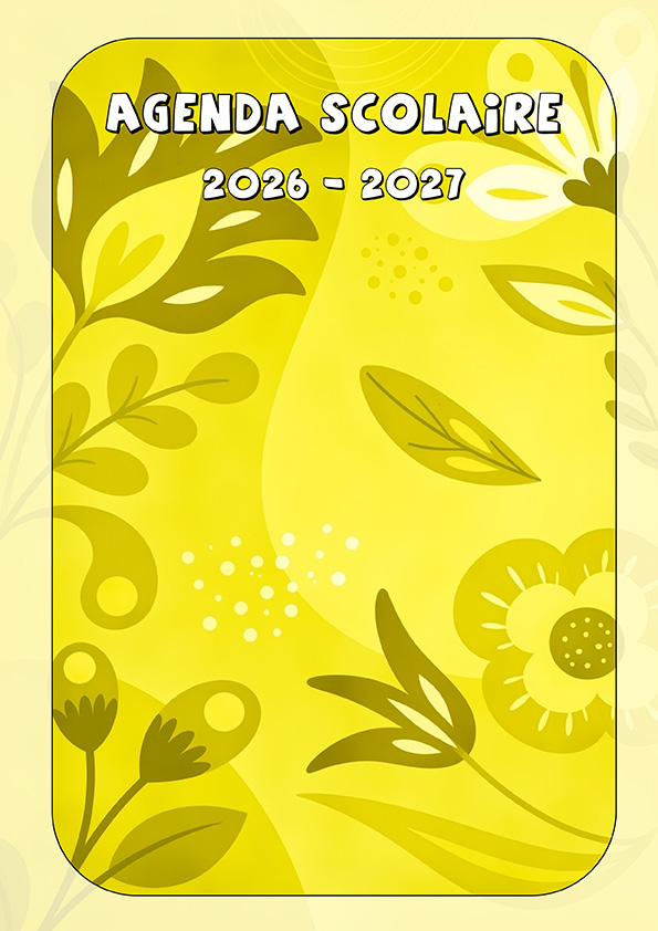 A4 Flowers - couverture jaune - Titulaire (GE)