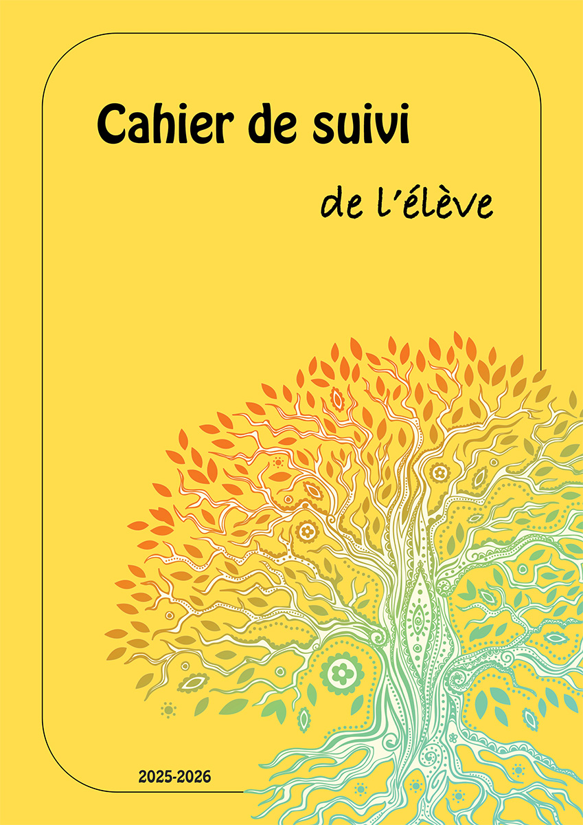 A5 Cahier de suivi de l'élève - Version Standard